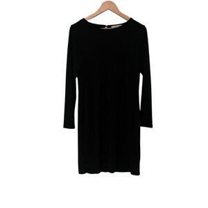 NWT Michael Kors Women’s Black Long Sleeve Shift Dress Size S